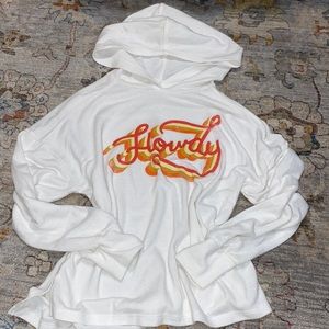 Le Lis western howdy hoodie